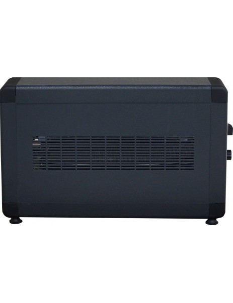Heatbox board füme renk elektrikli monofaze fanlı ısıtıcı 2000/4000 watt