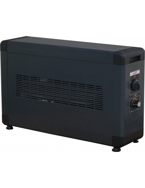 Heatbox board füme renk monofaze fanlı elektrikli ısıtıcı 1500/3000 watt