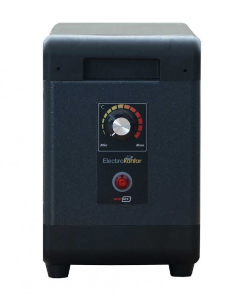 Heatbox board mini füme renk elektrikli fanlı ısıtıcı 2000 watt Heatbox board mini füme renk elektrikli fanlı ısıtıcı 2000 watt
