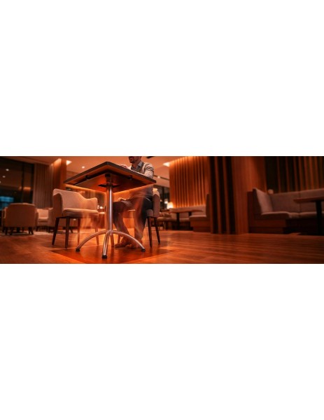 Kuas masa altı infrared ısıtıcı Confortable  elektrikli ısıtıcı  300 watt (560x560x20)