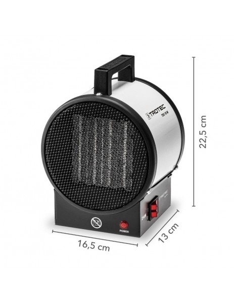 Trotec  Fanlı Elektrikli Isıtıcı Trotec TDS 10 m   Monofaze 2 KW