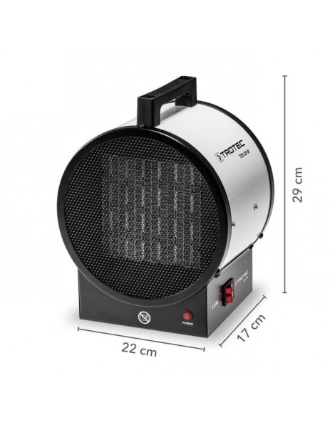 Trotec Fanlı Seramik Isıtıcı 3 KW - 2600 kcal   Monofaze- Trotec  TDS 20 M