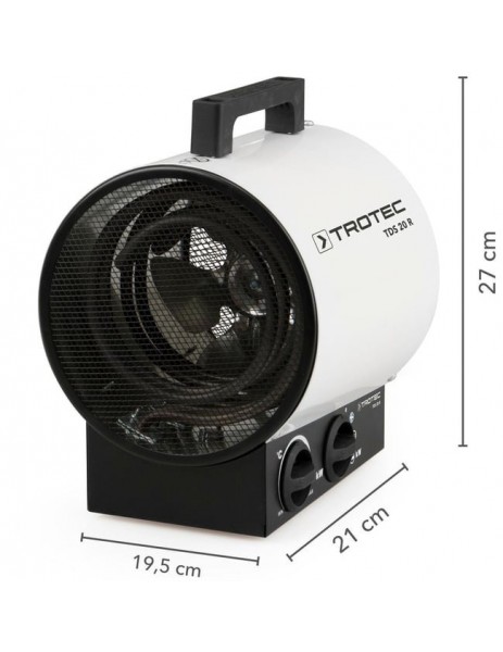 Trotec  Fanlı Elektrikli Isıtıcı Trotec TDS 20 R   Monofaze 3KW