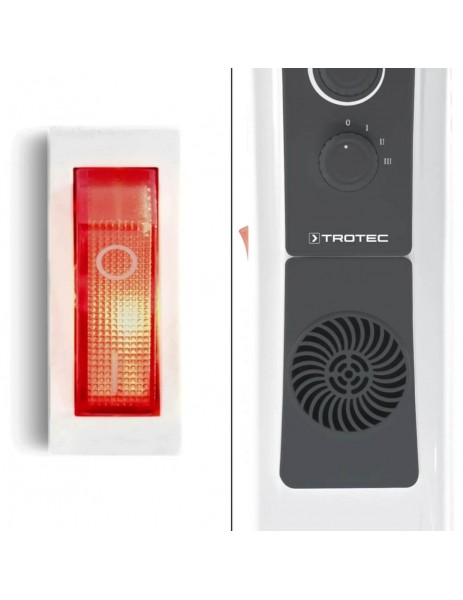 Trotec TRH 22 E Yağlı Radyatör 2400 W 9 Dilim Fanlı Trotec TRH 22 E Yağlı Radyatör 2400 W 9 Dilim Fanlı