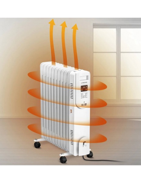 Trotec TRH 26 E Yağlı Radyatör 2500 W 11 Dilim Kumandalı Trotec TRH 26 E Yağlı Radyatör 2500 W 11 Dilim Kumandalı