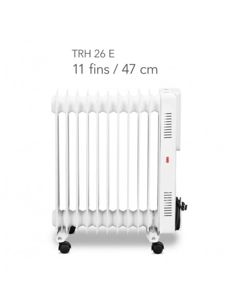Trotec TRH 26 E Yağlı Radyatör 2500 W 11 Dilim Kumandalı Trotec TRH 26 E Yağlı Radyatör 2500 W 11 Dilim Kumandalı