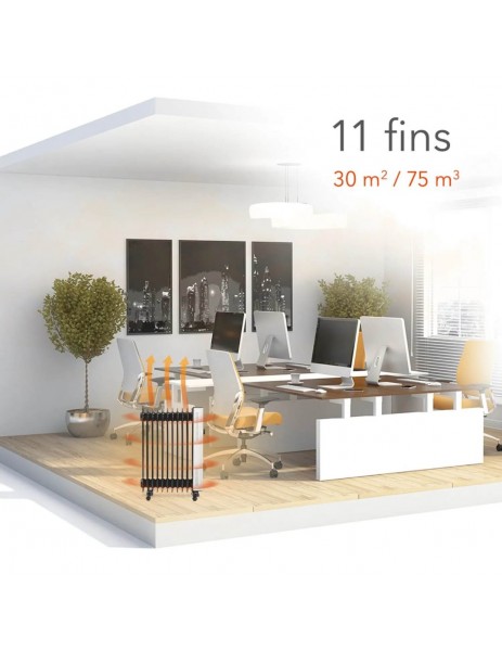 Trotec TRH 27 E Yağlı Radyatör 2500 W 11 Dilim Trotec TRH 27 E Yağlı Radyatör 2500 W 11 Dilim