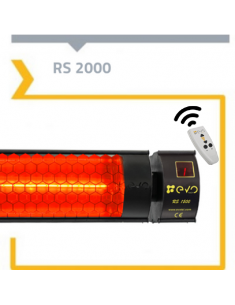 Evo RS 2000 İnfrared Isıtıcı (Kumandalı)