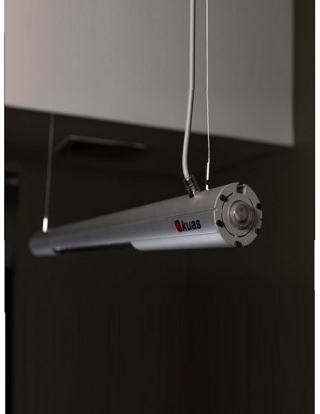 Kuas elektrikli karbon filament ışıklı ısıtıcı 1000 watt I-PIPE infrared ısıtıcı