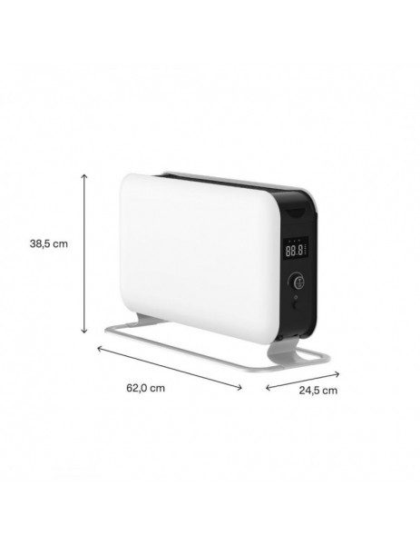 Mill Portatif Akıllı Isıtıcı 1500W-Wifi Bağlantılı Mill Portatif Akıllı Isıtıcı 1500W-Wifi Bağlantılı